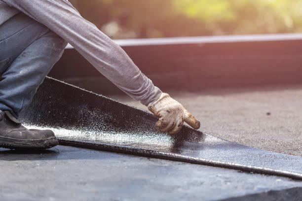 Professional Emergency Waterproofing technician working in Trenton, OH